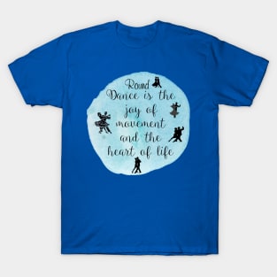 Round Dance Blue T-Shirt